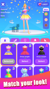 اسکرین شات 6 بازی Dancing Dress - Fashion Girl