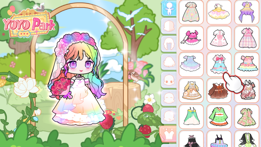 اسکرین شات 5 بازی YOYO Park: Fashion dress up