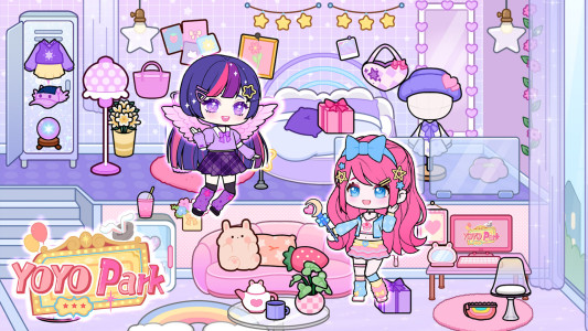 اسکرین شات 3 بازی YOYO Park: Fashion dress up