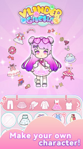 اسکرین شات بازی Vlinder Gacha Dressup for Kids 8