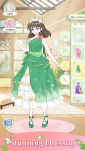 اسکرین شات بازی Vlinder Garden Dress Princess 3