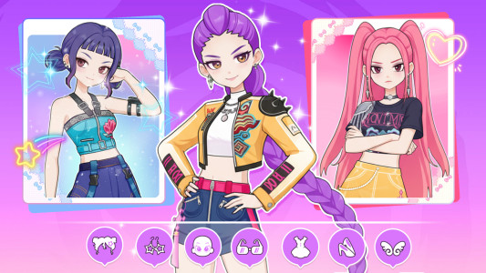 اسکرین شات 1 بازی Vlinder Garden Dress Princess