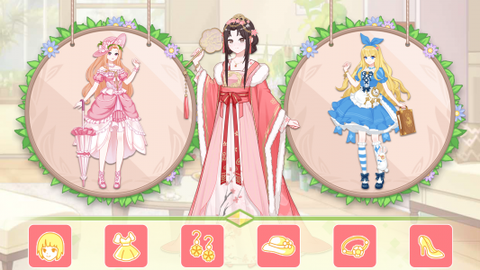 اسکرین شات بازی Vlinder Garden Dress Princess 2