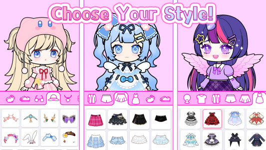 اسکرین شات 4 بازی Vlinder Doll: fashion stargirl