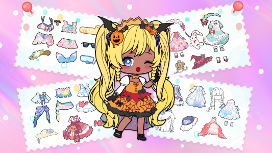 اسکرین شات 3 بازی Vlinder Doll: fashion stargirl