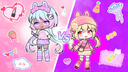 اسکرین شات 2 بازی Vlinder Doll: fashion stargirl