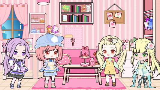 اسکرین شات 4 بازی YOYO Doll School life Dress up