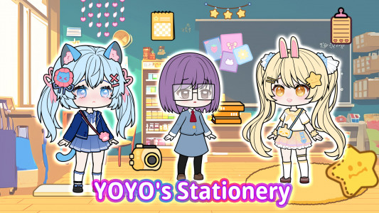اسکرین شات 6 بازی YOYO Doll School life Dress up