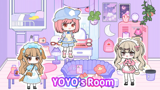 اسکرین شات 5 بازی YOYO School life: girl games