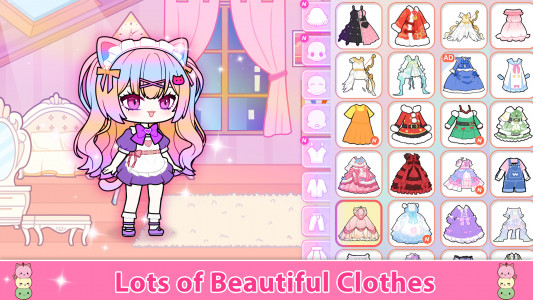 اسکرین شات 6 بازی YOYO Doll: Kids Dress Up Game