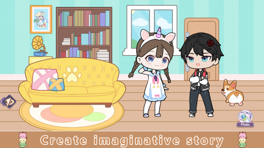 اسکرین شات 6 بازی YOYO Doll Anime Dress Up Game