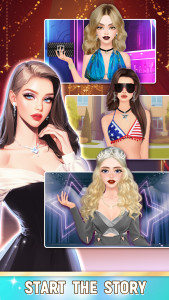 اسکرین شات 2 بازی Fashion Stylist Dress Up Show