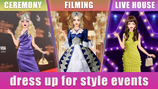 اسکرین شات بازی Fashion Stylist Dress Up Show 2