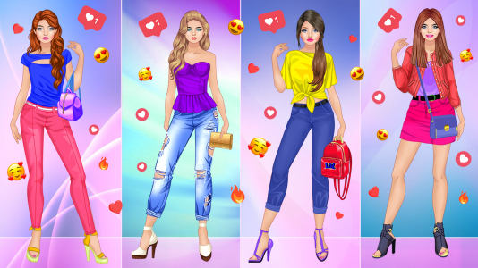 اسکرین شات بازی Girl Dress Up Games Offline 8