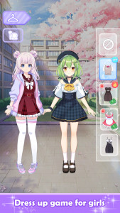 اسکرین شات بازی Anime Dress Up: Fashion Game 1