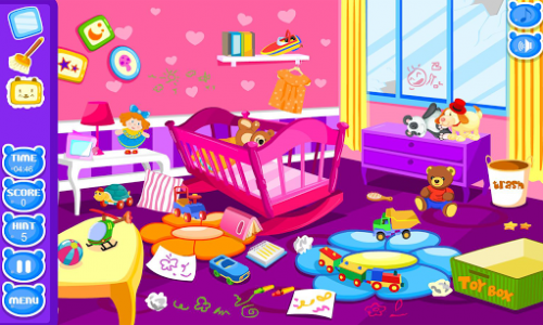 اسکرین شات بازی Rooms Clean Up 1