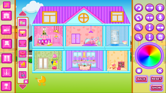 اسکرین شات بازی Doll House Decoration 3