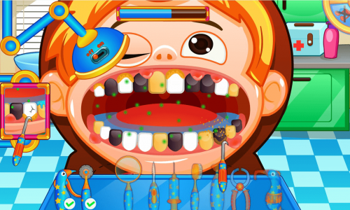 اسکرین شات بازی Fun Mouth Doctor, Dentist Game 3