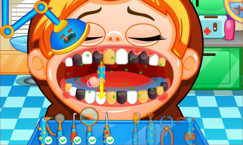 اسکرین شات بازی Fun Mouth Doctor, Dentist Game 2