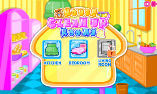 اسکرین شات بازی House Clean Up Rooms 7