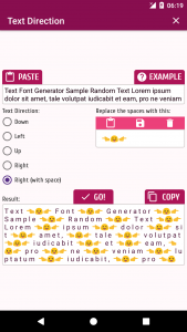 اسکرین شات برنامه Text Font Generator 7