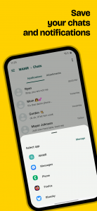 اسکرین شات 2 برنامه WAMR: Reveal deleted messages!