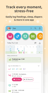 اسکرین شات 2 برنامه Baby Daybook - Newborn Tracker