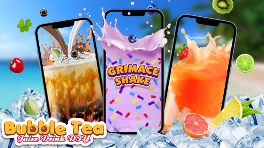 اسکرین شات بازی Boba Grimaces Shake Bubble Tea 1