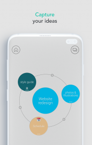 اسکرین شات 2 برنامه Mindly (mind mapping)