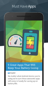 اسکرین شات برنامه Drippler - Tips, Apps and Updates for Android 2