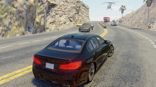 اسکرین شات بازی Car Games highway traffic 2