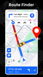 اسکرین شات 1 برنامه GPS Earth Maps Live Navigation