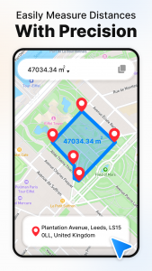 اسکرین شات 6 برنامه Satellite Map: Route Planner
