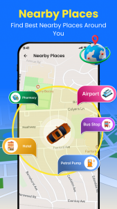 اسکرین شات برنامه Satellite Map: Route Planner 4