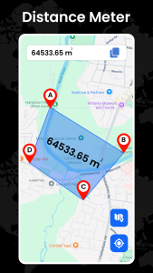 اسکرین شات 6 برنامه GPS Earth Maps Live Navigation