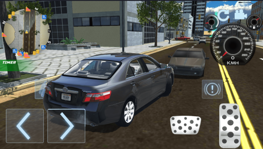 اسکرین شات 3 بازی realistic toyota camry driving