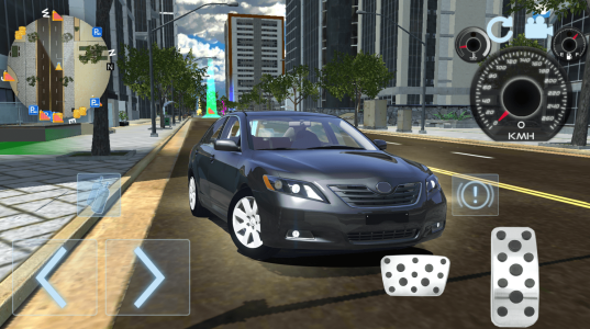 اسکرین شات 1 بازی realistic toyota camry driving