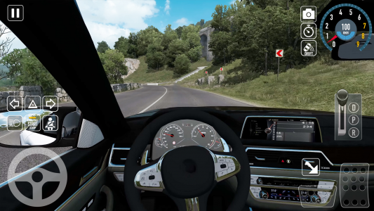 اسکرین شات 1 بازی Car Driving Simulator 2024