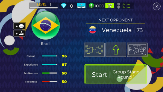 اسکرین شات بازی Copa America Penalty Freekick 4