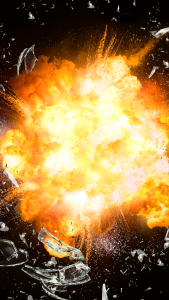 اسکرین شات 4 برنامه Time Bomb Broken Screen Prank