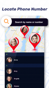 اسکرین شات 2 برنامه Live Mobile Number Locator App