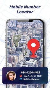 اسکرین شات برنامه Live Mobile Number Locator App 1