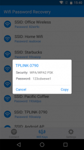 اسکرین شات برنامه Free Wifi Password - Connect 4