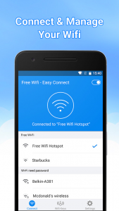 اسکرین شات برنامه Free Wifi Password - Connect 6