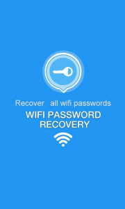 اسکرین شات برنامه Wifi Password Recovery 1