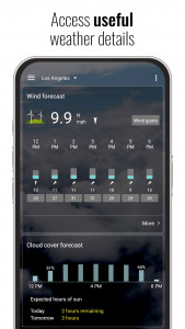 اسکرین شات 4 برنامه 3D Sense Clock & Weather