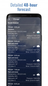 اسکرین شات برنامه 3D Sense Clock & Weather 5