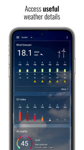 اسکرین شات 4 برنامه Digital Clock & World Weather
