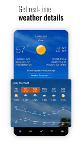 اسکرین شات 5 برنامه Sense Flip Clock & Weather