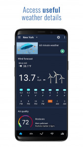اسکرین شات برنامه Sense Flip Clock & Weather 4